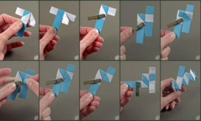 Как собрать браслет оригами Как собрать браслет оригами
