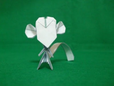 Обезьяна оригами Обезьяна оригами