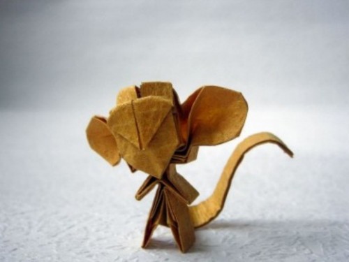 Забавное оригами Обезьяна Забавное оригами Обезьяна