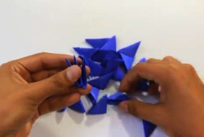 Миньон оригами схема сборки модулей