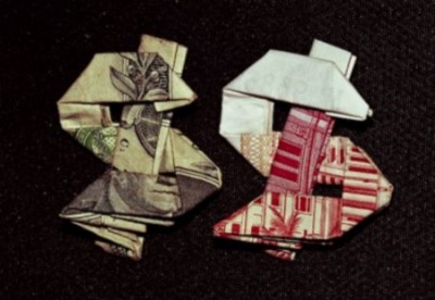 Оригами из доллара Оригами из доллара