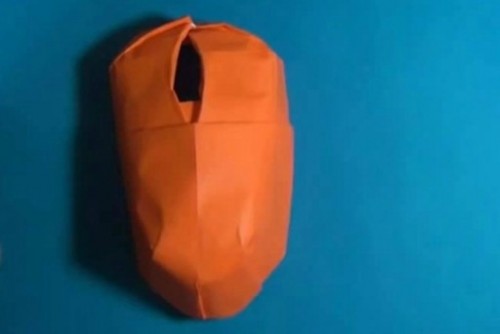 Оригами из бумаги своими руками компьютерная мышь Оригами из бумаги своими руками компьютерная мышь