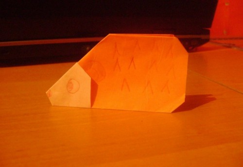 Простой ёжик по схеме Tony O’Hare Простой ёжик по схеме Tony O’Hare