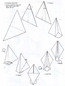 Красивое оригами - Фея за схемой Yoshihisa Kimura