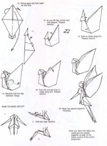 Красивое оригами - Фея за схемой Yoshihisa Kimura