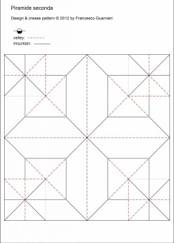 Елка оригами из бумаги паттерн схема сборки Елка оригами из бумаги паттерн схема сборки