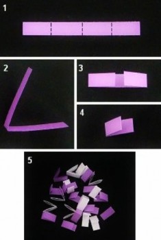 Как сделать гирлянду оригами схемы Как сделать гирлянду оригами схемы