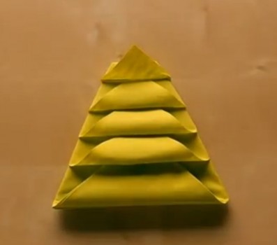 Как сделать оригами из салфеток мастер-класс Как сделать оригами из салфеток мастер-класс