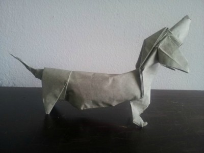 Как сделать оригами Такса от Quentin Trollip Как сделать оригами Такса от Quentin Trollip