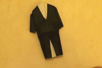 Костюмы оригами схема складывания от Jeremy Shafer Костюмы оригами схема складывания от Jeremy Shafer