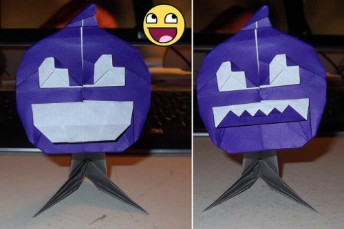 Оригами Бошкотряс «Светильник Джека» за схемой Jeremy Shafer Оригами Бошкотряс «Светильник Джека» за схемой Jeremy Shafer