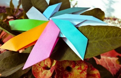 Оригами Солнце из модулей от Garibli Ilan Оригами Солнце из модулей от Garibli Ilan