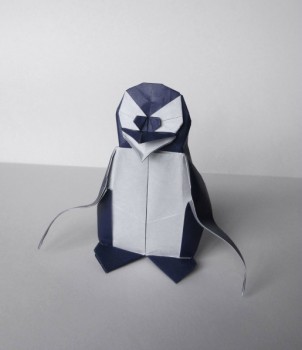 Оригами пингвин видео урок по сборке Оригами пингвин видео урок по сборке