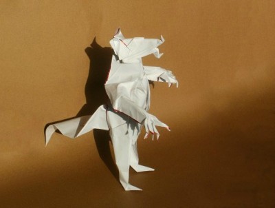 Схема сборки Оборотень из бумаги от Kade Chan Схема сборки Оборотень из бумаги от Kade Chan