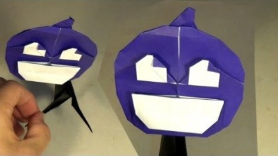 Схема сборки оригами Светильник Джека от Jeremy Shafer Схема сборки оригами Светильник Джека от Jeremy Shafer