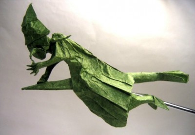 Ведьма своими руками оригами мастер-класс Ведьма своими руками оригами мастер-класс