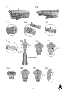 Сложные поделки своими руками - Вервольф за схемой Le Tuan