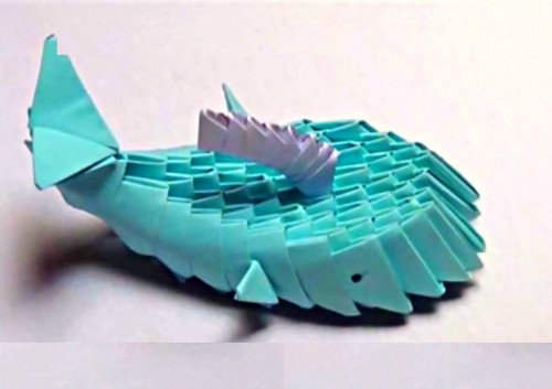 Модульное оригами дельфин Модульное оригами Дельфин