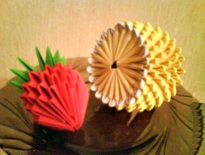 Модульное оригами лимон схема Модульное оригами лимон схема