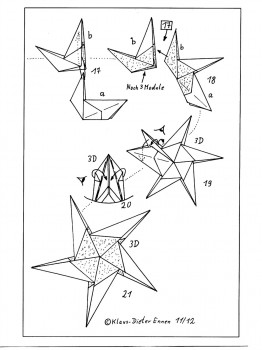 Схема складывания Звезда оригами от Klaus-Dieter Ennen 17-21 Схема складывания Звезда оригами от Klaus-Dieter Ennen 17-21