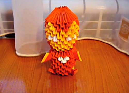 Модульное оригами Железный человек (Iron Man) Модульное оригами Железный человек (Iron Man)