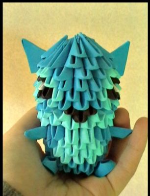 Модульное оригами герои мультфильма Stitch Модульное оригами герои мультфильма Stitch